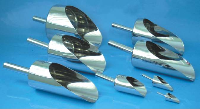 stainless steel scoop