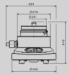 vacuum siever cyclone graphic