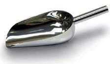 industrial stainless steel scoop